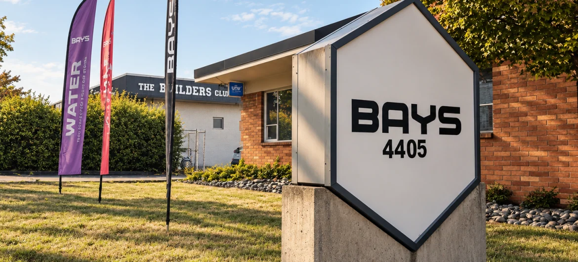 BAYS 4405 Corporate Campus Sign